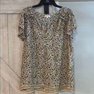 Floral Print Women's Top